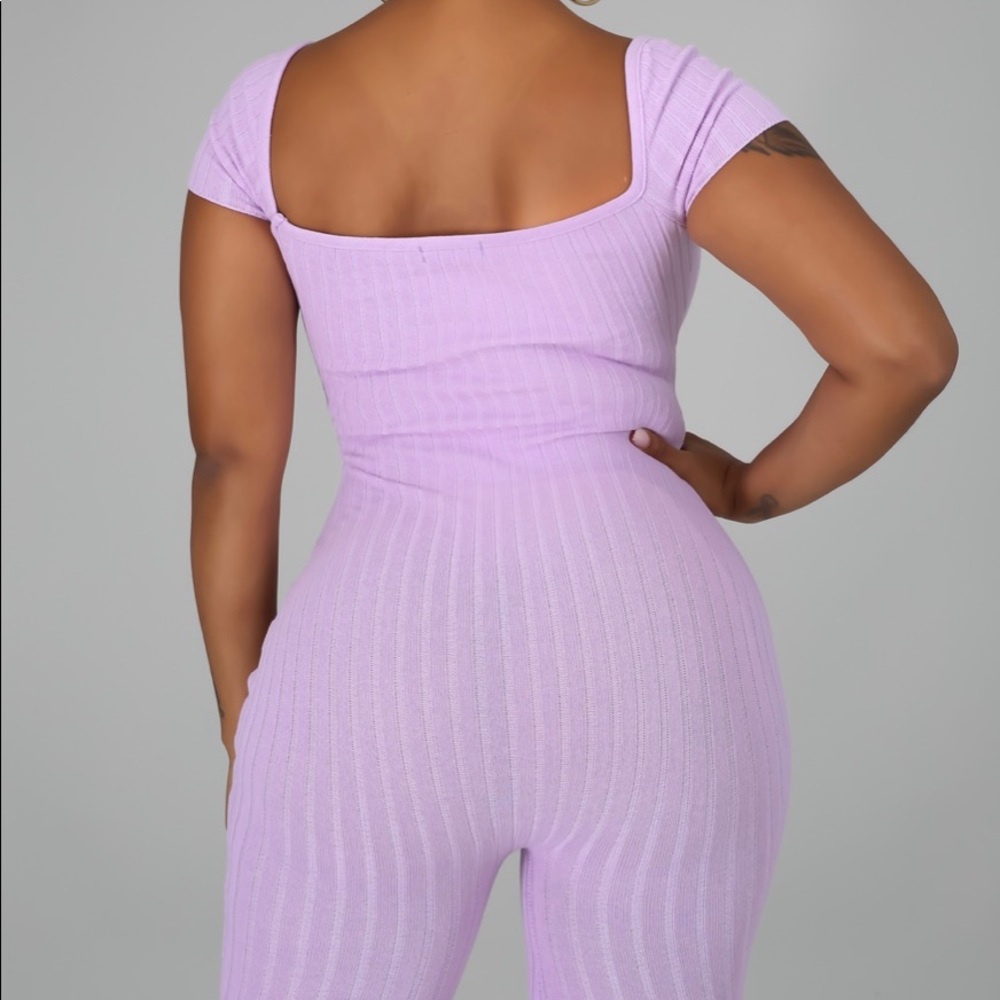 PRETTY LILAC ROMPER - Picture 3 of 4